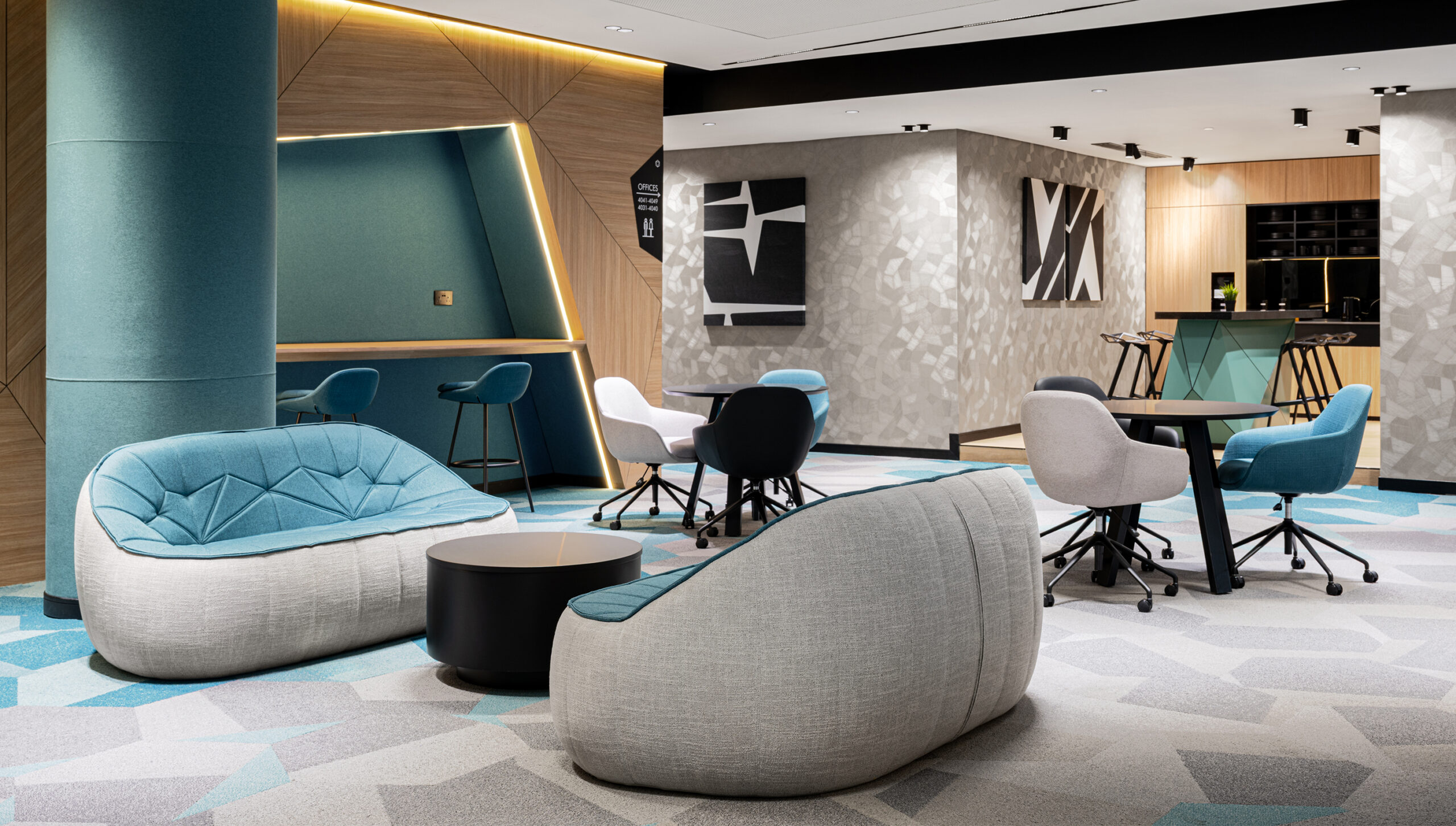 Coworking area